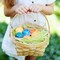 24oz Tricolor Paper Grass Pastel Colors Easter Eggs Hunt Easter Basket Fillers